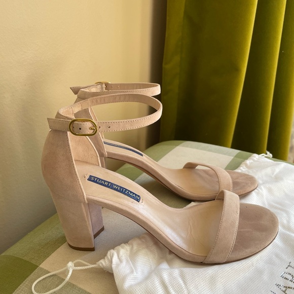 Stuart Weitzman Nearlynude Sandals - Size 7.5 - Picture 2 of 4